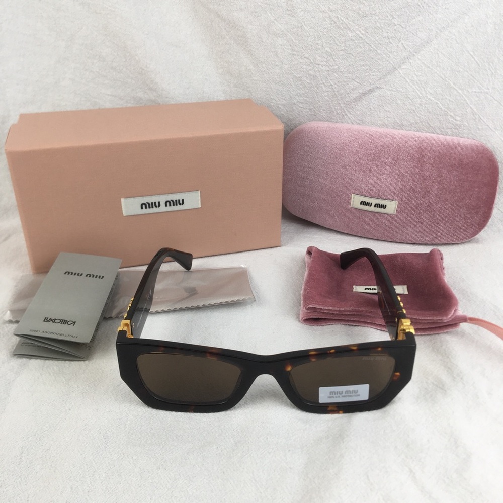 Miu Miu Glimpse sunglasses Coffee Lenses